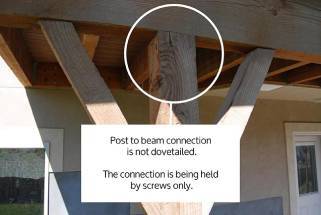 Post-Beam Connection - PergolaScape